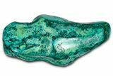 Vibrant Polished Malachite with Chrysocolla - DR Congo #336864-1